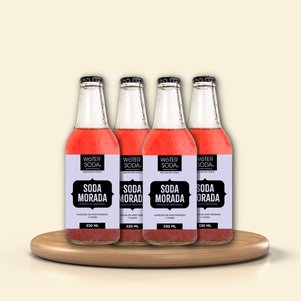 4 Pack Soda Morada
