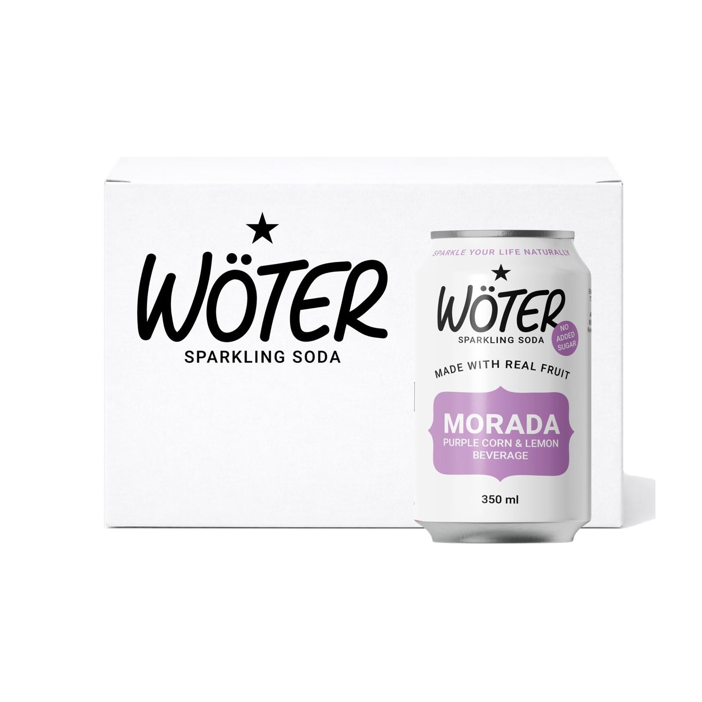 Wöter Soda Morada Sin Azúcar