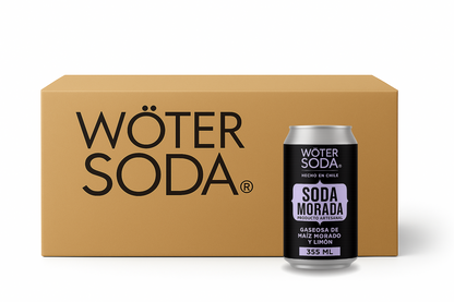 Wöter Soda Morada Sin Azúcar