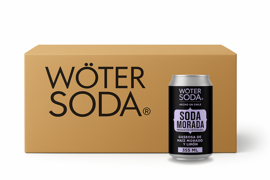 Wöter Soda Morada Sin Azúcar